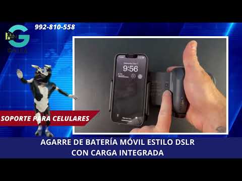 $/. 290. SOPORTE PARA CELULARES 2024 CON BATERIA INTEGRADA.