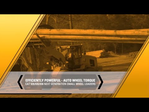 Auto Wheel Torque | Cat® 926, 930, 938 Next Generation Small Wheel Loaders