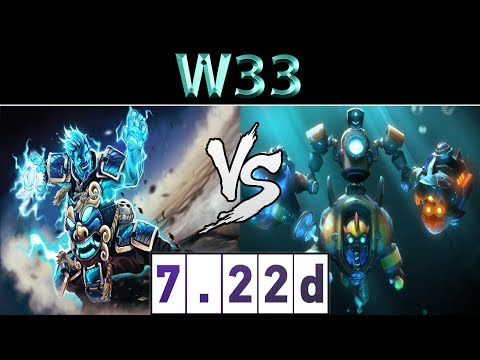 w33 [Storm Spirit] vs [Tinker] ► EU Ranked ► Dota 2 7.22d