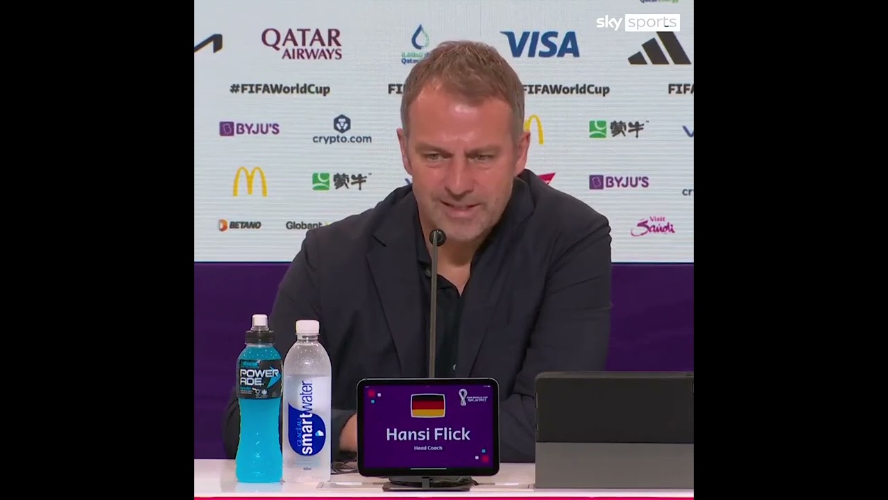 Germany manager Hansi Flick reflects on his side's elimination from the World Cup