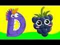 Dewberry The Superhero  Yummy Alphabet Learn The Letter D