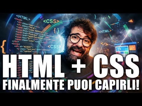 HTML e CSS 👾 84 MINUTI per IMPARARLI da ZERO