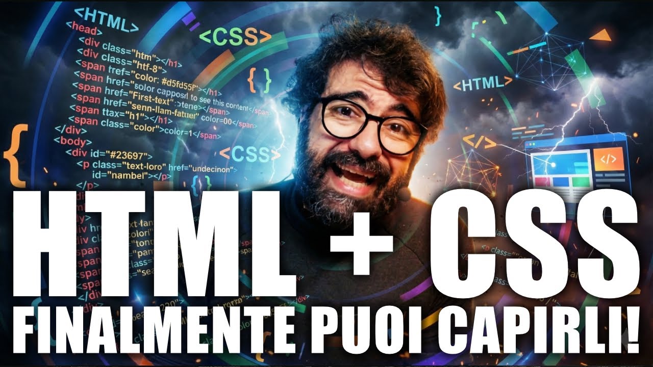 HTML e CSS 👾 84 MINUTI per IMPARARLI da ZERO