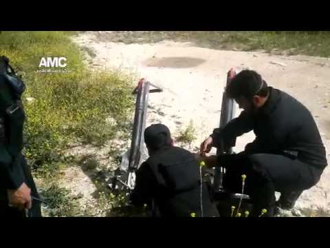 استهداف  قوات النظام في مطار حلب الدولي من قبل كتيبة أنصار الإسلام في محافظة حلب