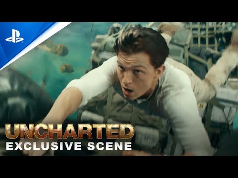 UNCHARTED | Exclusive Scene - Plane Fight | In Cinemas 17th February 2022