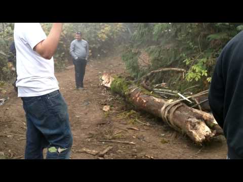 Scott gets to use his new winch finally!