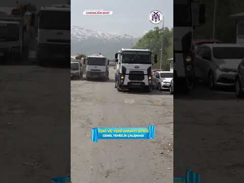 Eski ve Yeni Sanayi Sitesi Genel Temizlik Çalışması 29.04.2024