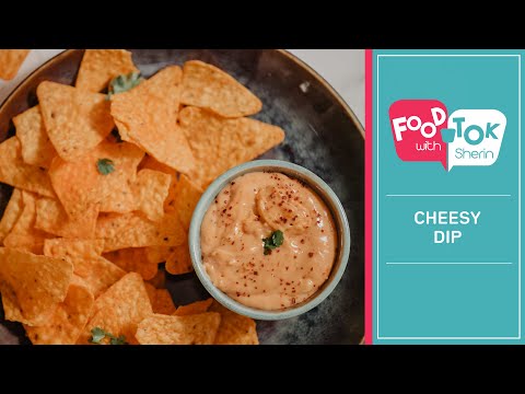 Cheese Dip Recipe for Nachos | Easy Cheesy Dip Recipe | Easy Dips Recipe | FoodTokWithSherin