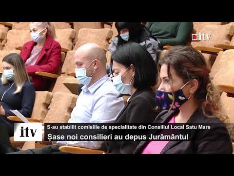 Sase noi consilieri au depus juramantul