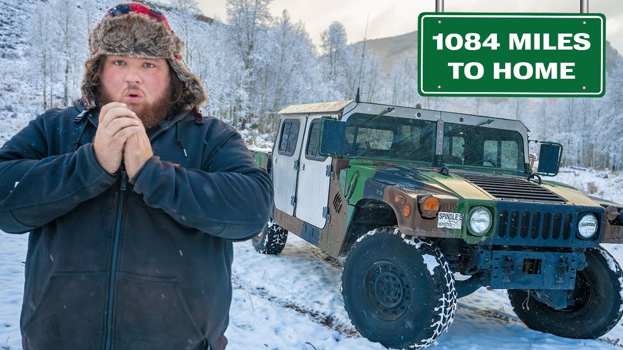 Driving 1,084 Miles in a Humvee...It was Terrible