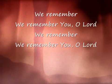 We Remember