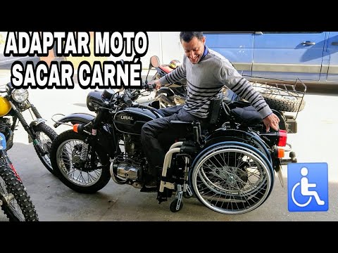 MOTIVACIÓN | Antonio adapta Moto a su paraplejia y saca carnet de moto con ella