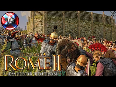 A Blood Filled Siege With An CRAZY Ending!!  2v2-Rome Total War 2 Siege