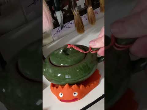 Japanese Calligraphy 🇯🇵 Shodo ~ Kobaien Ink from Nara 🦌 #shorts