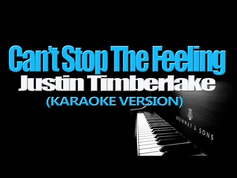 CAN'T STOP THE FEELING! - Justin Timberlake (KARAOKE VERSION)