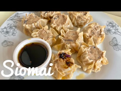 How to make pork siomai / Simple Siomai recipe