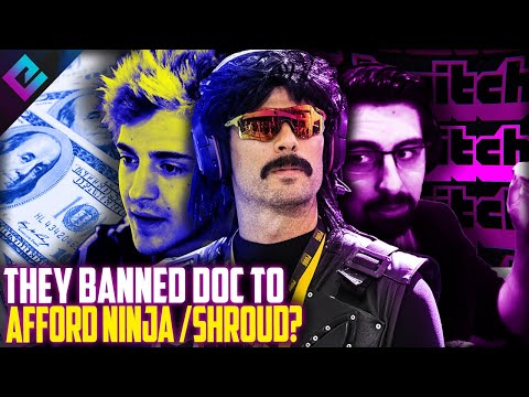 Twitch Banned Dr Disrespect to Afford Ninja and Shroud?
