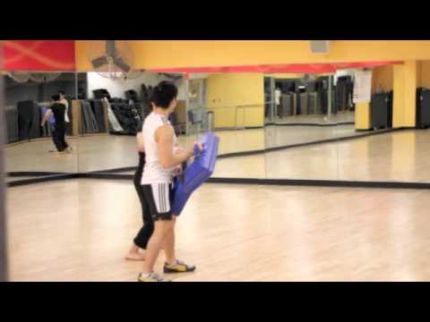 Cole Horibe training martial arts (snake fist & taekwondo)