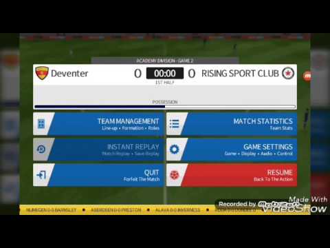 Deventer 1-3 Rising sport club