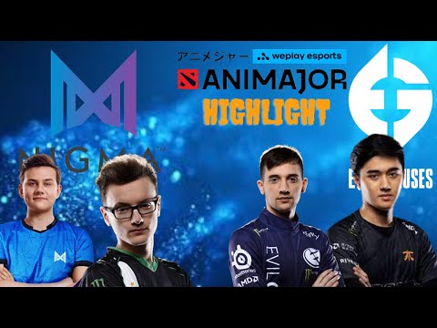 NIGMA vs EG - AMAZING PLAYOFFS - WEPLAY ANIMAJOR DOTA 2