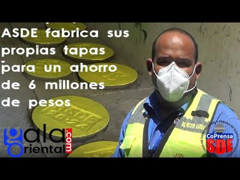 ASDE fabrica sus propias tapas para un ahorro de 6 millones de pesos