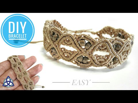 NEW Macrame Celtic Bracelet DIY Macrame Crafts