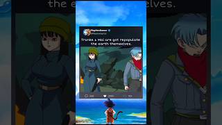 Trunks & Mai are going  Repopulate Earth #shorts #dbs #dragonball #anime