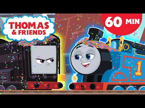 Thomas and the Confetti Party! | Thomas & Friends: All Engines Go! | 60+ Minutes! - Kids TV Series, Kingdom Kids Zone - Thomas & Friends