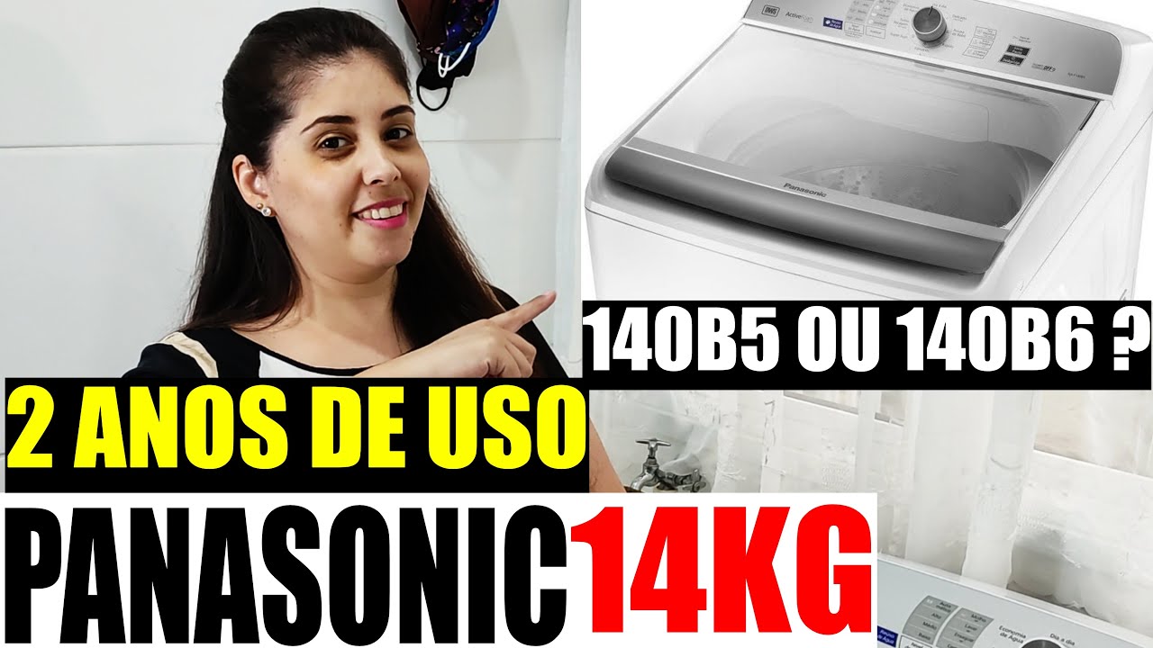 MÁQUINA DE LAVAR PANASONIC 14K | MINHA OPINIÃO DEPOIS DE 2 ANOS DE USO | TIREI TODAS AS DÚVIDAS