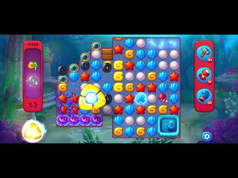 Fishdom Hard level 10369 no boosters フィッシュダム ハード