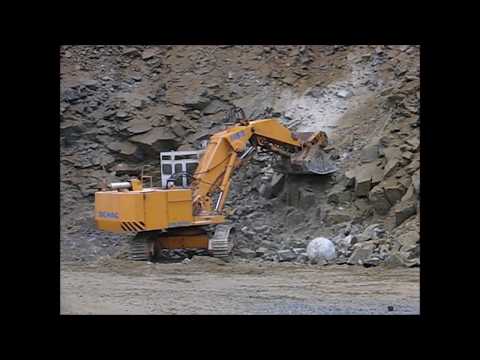 Demag H65 quarry work