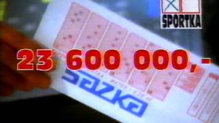 Sazka - Jackpot Sportky - stará reklama z roku 1995 @ Staré Reklamy Sazka - Jackpot Sportky - stará reklama z roku 1995 @ Staré Reklamy
