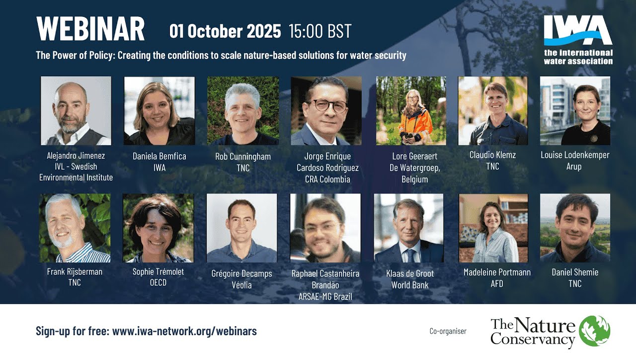The Power of Policy: Creating the conditions to scale nature-based solutions for water security