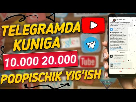 TELEGRAMDA GURUHLARGA KUNIGA 10.000 20.000 ODAM QO`SHISH // ODAM QO`SHADIGON PROGRAMMA