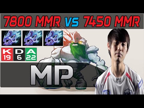Dota 2 | MVP MP 7800MMR - Tiny 3x MoonShard vs QO 7450MMR - TA | Ranked Gameplay