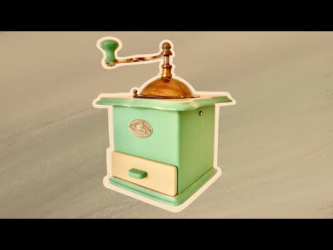 From Rust to Riches 70s Coffee Grinder Restoration Made Easy!