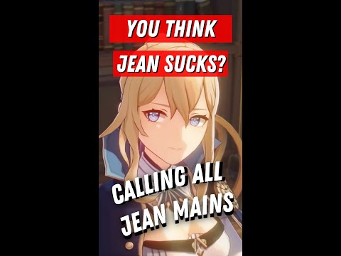 Watch This If You Think Jean Sucks I Genshin Impact #Shorts