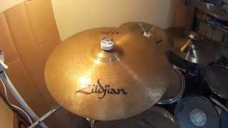 Video thumbnail for Zildjian ZHT Crash Ride 18'' sound test [HD] by Raymond Voo Zhong Hao (Rayv_drums)