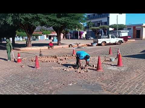 Revitalização de praça em Hidrolândia Distrito de Uibaí-Bahia.