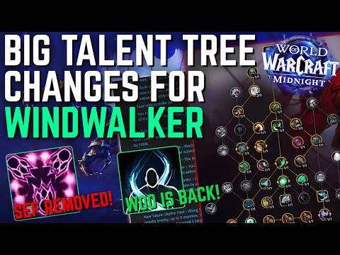Windwalker Monk MIDNIGHT Changes In 8 Minutes