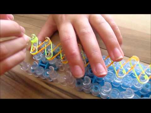 Rainbow Loom anfänger Armband #1