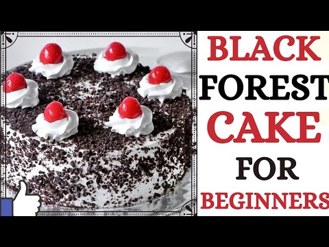 Black Forest Cake Step by step Recipe By HooriaHomeChef