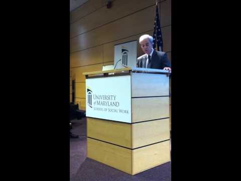 Dr. Reisch Opening Remarks, 2014 Thursz Lecture