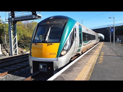 Irish Rail 22000 Class Intercity Train 22134 - Kildare Station, Ireland