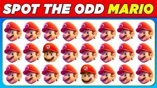 Guess The Super Mario Bros Movie Quizzes | Fin The Odd Super Mario Bros Edition!