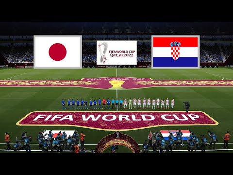 Japan vs Croatia ● FIFA WORLD CUP QATAR 2022 | Round of 16 | 5 December 2022 Gameplay