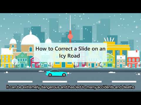 How to Safely Correct a Slide on an Icy Road - Winter Driving Tips