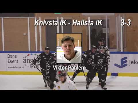 Knivsta IK Hallsta IK Viktor Pahlén 4-3