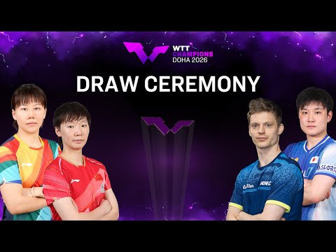 LIVE! Champions Doha 2026 | Draw Ceremony