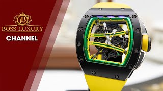 Review đồng hồ Richard Mille RM61-01: thiết kế lệch phá cách cá tính